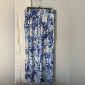 Beach break swim coverup pants. Size large